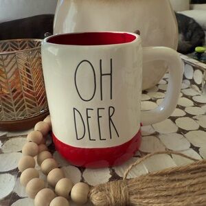 Rae Dunn ‘Oh Deer’ Double Sided Mug